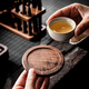 Xiangye Walnut Tea Ceremony Six Gentlemen Set Tea Set Accessories Complete Tea Needle Tea Clamp Coaster High-end Household Tea Making Tools
