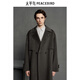 Peacebird Herren -Kleidung [gleicher Stil wie Wang Hedi] neuer Winter Wollmantel für Männer B1aae4b06 Grau 1 L