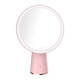 Panasonic LED makeup mirror with light, smart makeup mirror with light, portable light-filling makeup mirror, Christmas gift, girly pink