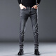Jeep Spirit Jeans Spring and Automne New Business Business Business Elastic Casual Colters Men 1049R Gray plus 28