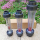
XMSJLZS plastic tube rotor DN15/25/32/50/65 float liquid water flowmeter pipe type corrosion resistant DN100 flange 60T/H length 693mm LZ