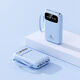 AIYU est livré avec une banc d'alimentation à 4 lignes de 5000 mA de charge rapide compact et adapté à Apple Android Xiaomi Huawei Vivoppo Mobile Phone [avec propre câble fumé pourpre] Accélération de charge haut de gamme 3888 5000 mA