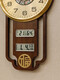 El nuevo reloj de pared de reloj de cobre de SANQIHU, sala de estar de reloj creatividad, nuevo estilo chino, atmosférico, calendario, cuelvina, cuartzo, muro de muro Movimiento silencioso LT-6189 Shell más otro