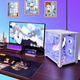 Gigabyte AMD Ryzen R5 5600/9600X/5700X/RX7650GRE/RTX5060/Ti host desktop e-sports game desktop DIY office design assembly computer special game model R5 5500丨RTX3050 computer host