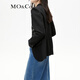 MO&Co. Suit Power Jacket Retro Waist Casual Suit Professional Suit Suit Women Black XS 155