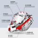 Fire warrior fire mask escape mask household smoke-proof fire escape filter self-rescue respirator fire mask family of three escape suit