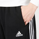 Adidas men's pants summer new sports and casual breathable quick-drying casual pants loose five-point pants shorts IC9435 knitted/three stripes M