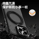 铁布衫【360°旋转】适用苹果16promax支架手机壳iPhone16pro瓦楞磁吸保护套16Plus高级感全包防摔支架壳 【钛金暗影360支架壳】玫瑰金 iPhone 16 Pro