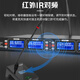 Depusheng Professional Wireless Microphone One à quatre Performances de performance Conférence de conférence en direct KTV Singing Anti-Interference Fréquence Modulation Goosenck Collar Us Microphone 100 mètres DR688 DR688 4 Conférence