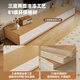Pashaman Log Style Style Massivholz TV-Schrank Schrank Aufbewahrungsschrank integrierter Wand Wohnzimmer Haushalt Einfacher Bodenschrank 6189y [Log Style Solid Wood] 2,4-Meter-TV-Schrank Designer Neues Modell