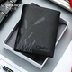 Coilenklaon Men's Greil en cuir portefeuille en cuir léger luxe de grande capacité Sac de carte haut de gamme haut de gamme portefeuille de vaches de vache cadeau d'anniversaire portefeuille pratique portefeuille QJ60026-2 (boîte à cadeau de comptoir)