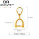 Fat Donglai same style Pt950 platinum pendant buckle buckle head rose gold 18K gold necklace connector buckle clip buckle card Au750 gold pendant buckle large size