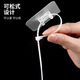 Yuyi lochfreie verstellbare Wasserrohr-Netzkabel Datenkabelschnallen Fixer Regal Anti-Fall-Line Klemmhaken 10 Packs