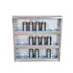 AUSDA stainless steel water cup storage rack employee wall-mounted multi-person multi-layer storage factory workshop wall-mounted tea cup storage rack wall-mounted with 15-position wall-mounted holes 201 stainless steel