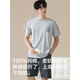 
Modal pajamas men's thin summer shorts shorts pure cotton breathable summer outfit soft home clothing 16761 L