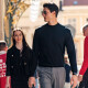 
Mr. Bu Tong Dawei, the same style as the spring and autumn machine-washable wool sweater for men's sweater solid color knitted base shirt [small turtleneck] piano black L /175