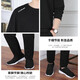 Mulinsen Sportanzug Herbst und Winter und Velvet Casual Largesize Cardigan Sweatshirt Binding Füße Hosen Sportbekleidung Running zweiteilig