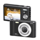 SONGDIAN Camera student entry-level vlog digital camera beauty selfie point-and-shoot camera violet cardless upgraded version