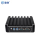 Yingchi mini industrial control host dual HDMI high-definition port dual network port dual serial port micro computer small host embedded small desktop industrial computer i3 4005U + 4G memory + 128G solid state drive
