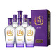 Jin brand Maopu tartary buckwheat wine, herbal wine, purple buckwheat wine, 42 degrees, 500ml*6 bottles, whole box, New Year gift, health wine
