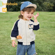 Balabala children's jackets and baby clothes 2025 spring clothes boys and girls rabos and sleeves tops cute 208125105210