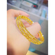 DL 1998 Fett Donglai Qualität 18k Gold gebrochenes Goldarmband 18K Goldene Gerichte und Perlen Drei-Kreis-Gedächtnismemory Elastic Armband Frauenhundert Gerichte und Perlen Drei-Kreis-Armband