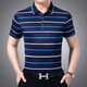 Danyuting Summer Nuevo estilo de Camiseta Middle de Middle Middle-Echel de mediana edad y ancianos Camiseta de mediana edad de 40-50, de 40-50 años, ropa de verano suelta Nanjia solapa de manga corta 1504 rojo xxs m código 48 código recomendado 7590Jin [Jin equivale a 0.5 kg]