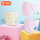 Babyprints Diaper Pocket Baby Diaper Pants Breathable Waterproof Anti-side Leakage Washable Snap Style Pink 3 Pack Small Size