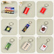 
Acrylic blank key chain photo frame pendant transparent DIY rectangular scenic spot photo gift hanging ornament k002 rectangular blank key chain 3