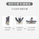 顺优折叠床单人午休折叠床办公室午睡神器午休床医院陪护床简易行军床 【单层轻便】灰色款1.78米 四折