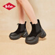Lee Cooper Chelsea-Stiefel für Frauen im Sommer erhöhen und Wärme britischer Stil.