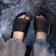 Adidas (Adidas) Sandalen Herren- und Frauenschuhe 25 Herbst neue Outdoor Sports Beachschuhe Casual Light Flip Flops If7371/All Black/One Slip Flops 42 Schuhlänge 260 mm