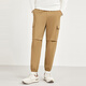 Pantalones casuales de siete lobo Casco New Style Fashionable Fashionable Comunicidad cómoda suave Pantalones deportivos Pantalones de trabajo 701 (Caki) XL 175/84A