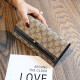 Ji Shizhe (Gievszhe) Kupplungsbeutel Frauen Brieftasche Lange neue Top -Layer -Coupon -Gutschein -Brieftasche 520 Valentinstag Geburtstagsgeschenk [Modepulver] Spot am selben Tag exquisite Geschenkbox