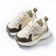 Tombeck children's shoes for girls, toddler shoes, boys' sneakers, lightweight, comfortable, soft-soled toddler functional shoes, beige crocodile 19