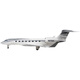 
BILLY RICE fixed-wing aircraft large aircraft J-65 large Gulfstream business aircraft passenger aircraft J65 dual-engine 70 ducted model aircraft, the whole aircraft has flight control (self-assembly and debug))