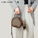 Caibukaier Offizielle Website Neue Crossbody-Tasche Frauenbeutel kleine runde Tasche vielseitige Umhängetasche Leichte Luxus-Geburtstagsgeschenk für Freundin Frau [Kaffee] Praktisch High-End-Sinn für High-End-Geschenk für Freundin modischer vielseitiger CK-Marke Nischentasche