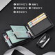 Eagle Castle driver's leather case leather case male leather thin card multi -card card kit driving license driving license two -in -one card bag female black [certificate model two rows of characters]