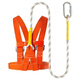 Xinbailong anti-fall safety belt high altitude work rope air conditioning outdoor construction double back 3m small hook BL-Z62