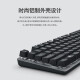 罗技（Logitech） K835机械键盘 有线游戏键盘 办公84键TTC轴 商务家用电竞键盘短款小尺寸台式机笔记本吃鸡键盘 K835 白色青轴-蓝色妖姬键帽