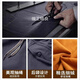 JEEP SPIRIT Jeep casual pants men's plus velvet thickened winter warm cotton straight-leg work pants loose large size simple long pants NHHS-9902 earth-yellow integrated velvet L (135-150Jin [Jin equals 0.5 kg])