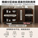 Huanghai Furniture new Chinese style solid wood sideboard tea cabinet wine cabinet multi-functional all-in-one wall storage cupboard home kitchen sideboard metal handle + solid wood cabinet leg length 158CM