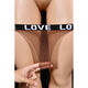New Men's Love Unisex Thong Transparent Stockings Invisible Tight Sexy Low Waist Allure Gray 2XL 180Jin Jin equals 0.5kg