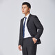 Haipaihaoyu Sett Sil's Slim Small Suit Format Business Format micro-étraction du marié Groom's Groom's Wedding Groom 1695 Black [Costume + pantalon] 2xl (180) Recommandé 130-145jin [Jin est égal à 0,5 kg]
