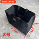 An Junsheng portable tool bag thickened canvas portable wear-resistant tool storage bag plumber and electrician repair tool bag extra thick black large size 43X21X33cm