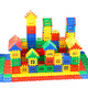 Ai Fuer Children's plastic digital squares are assembled building blocks for boys 3-6 years old, assembled girls toys for 4 years old, 230 pieces of house building block storage box + instruction manual