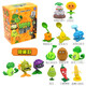
Fashionable Anime Doll Doll Model Plants vs. Zombie Toys Blind Box 686-41 Complete Set of 9 Boxes [Including Hidden Model]