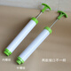 Manual pump compression bag air pump vacuum bag hand-operated air pump air pump storage bag manual air pump green and white external thread interface