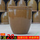 Yili marinated meat vat, old-fashioned water vat, clay pottery, household water storage, ceramic landscaping vat, rural sauerkraut and pickle vat, large vat for brewing 200Jin Jin is equal to 0.5kg, thickened and tall, with glaze inside the vat
