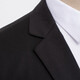 Haipaihaoyu Sett Sil's Slim Small Suit Format Business Format micro-étraction du marié Groom's Groom's Wedding Groom 1695 Black [Costume + pantalon] 2xl (180) Recommandé 130-145jin [Jin est égal à 0,5 kg]
